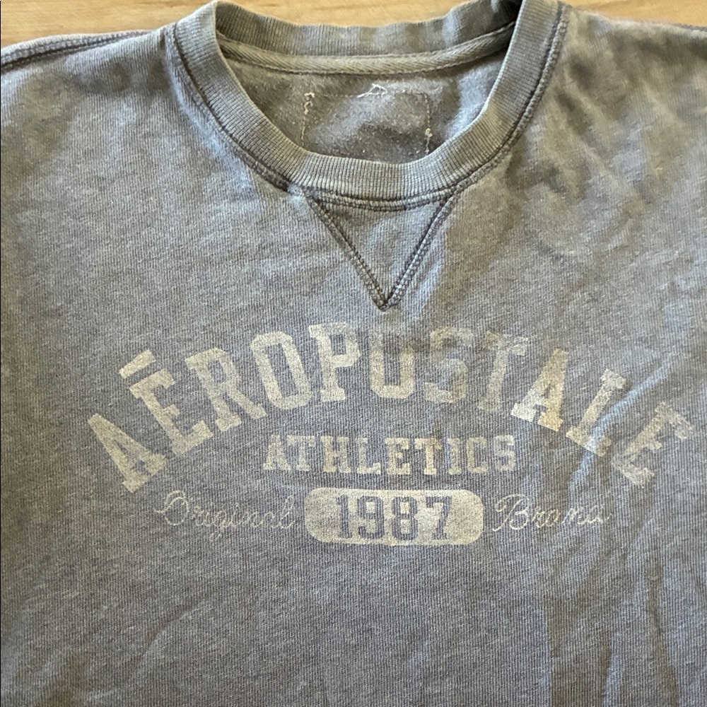 Aeropostale Athletic Gray Pullover - image 2